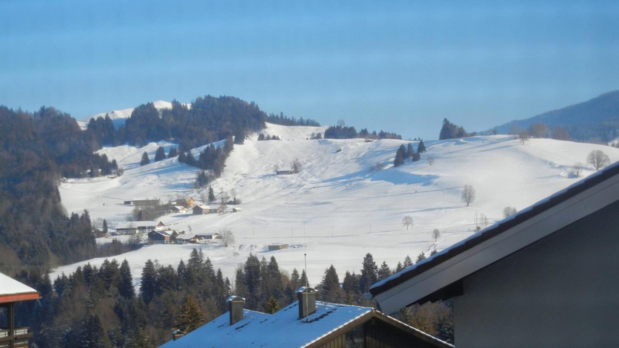 FeWo Hündleblick Oberstaufen/Steibis Exterior foto